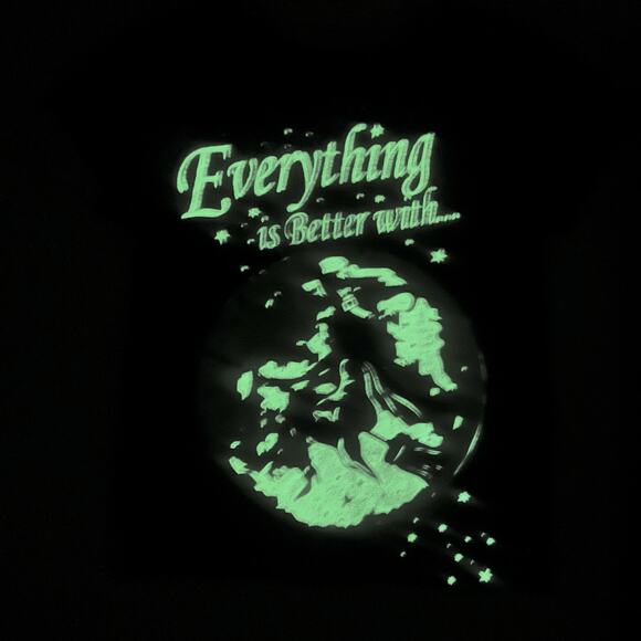 Peek Halloween Glow-in-the-Dark Witch Magic Shirt & Black Jeans Outfit - Picture 7 of 10